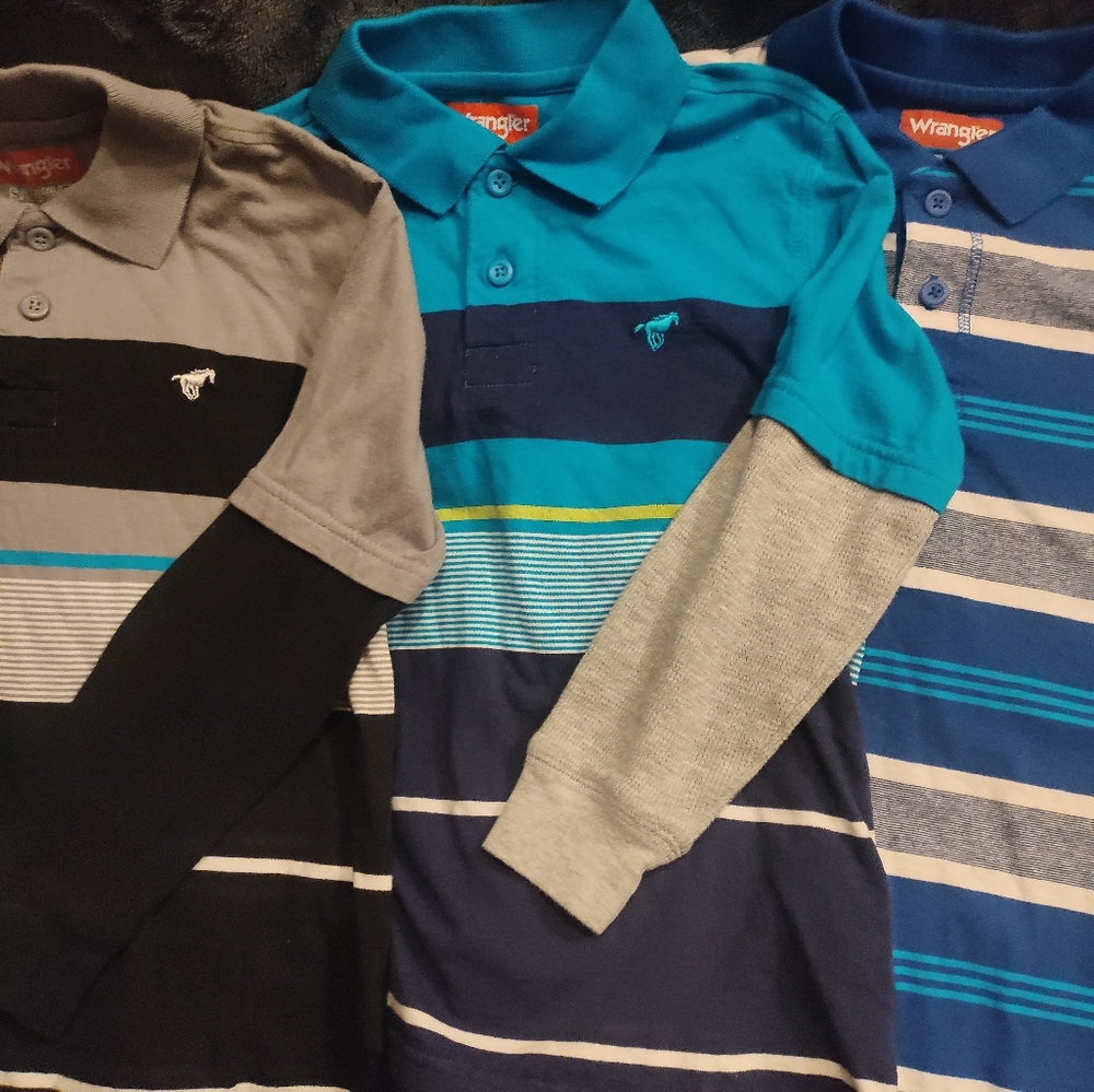 Boys Wrangler Polo Shirts